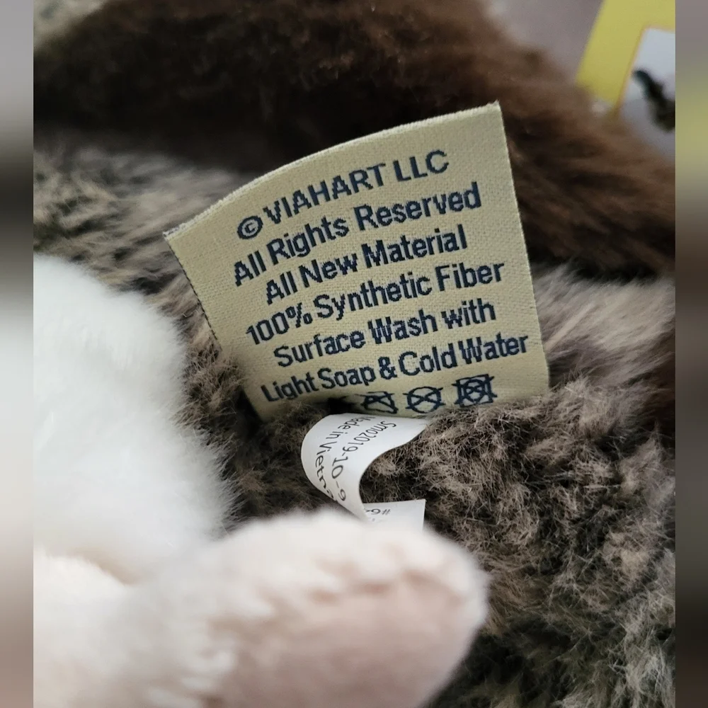 Plush Vulture. Tiger Tale Toys. - Picture 4 of 6